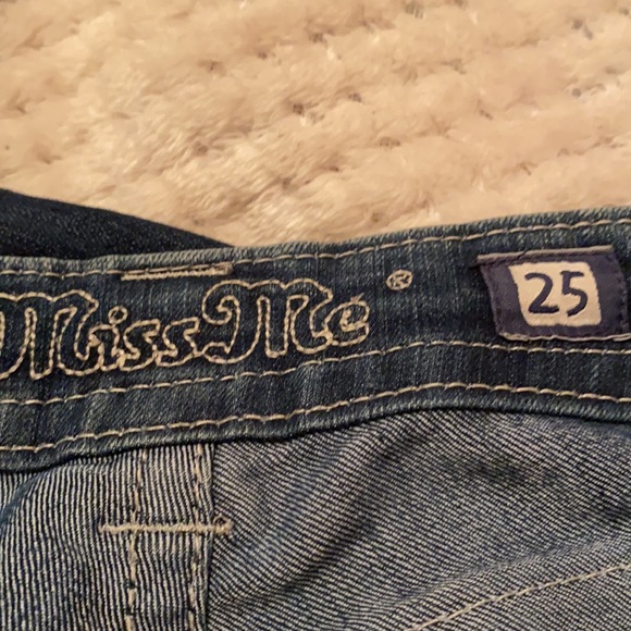 Miss Me Jeans Flap Pocket Boot Size 25 - Picture 7 of 12